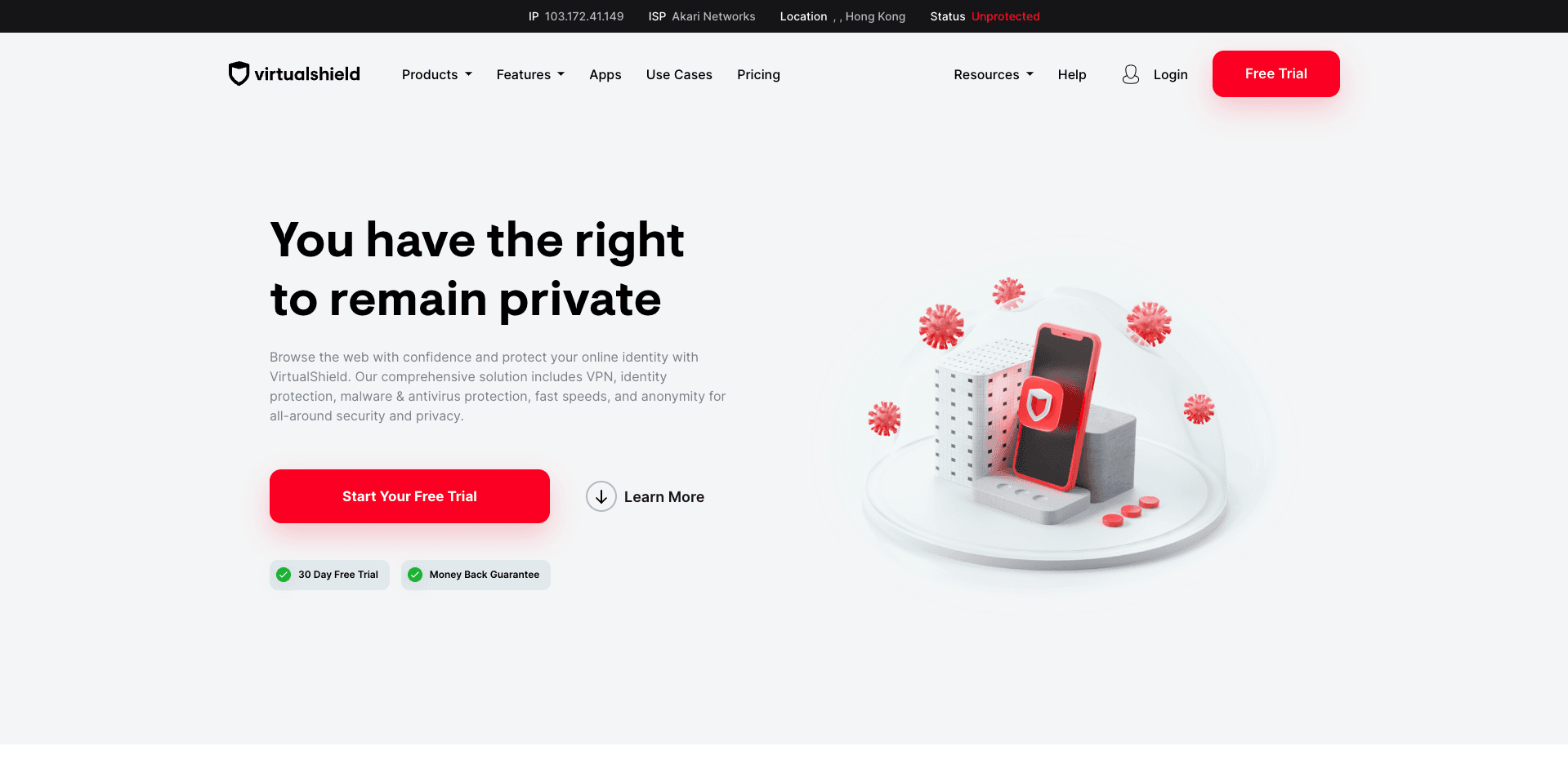VirtualShield preview